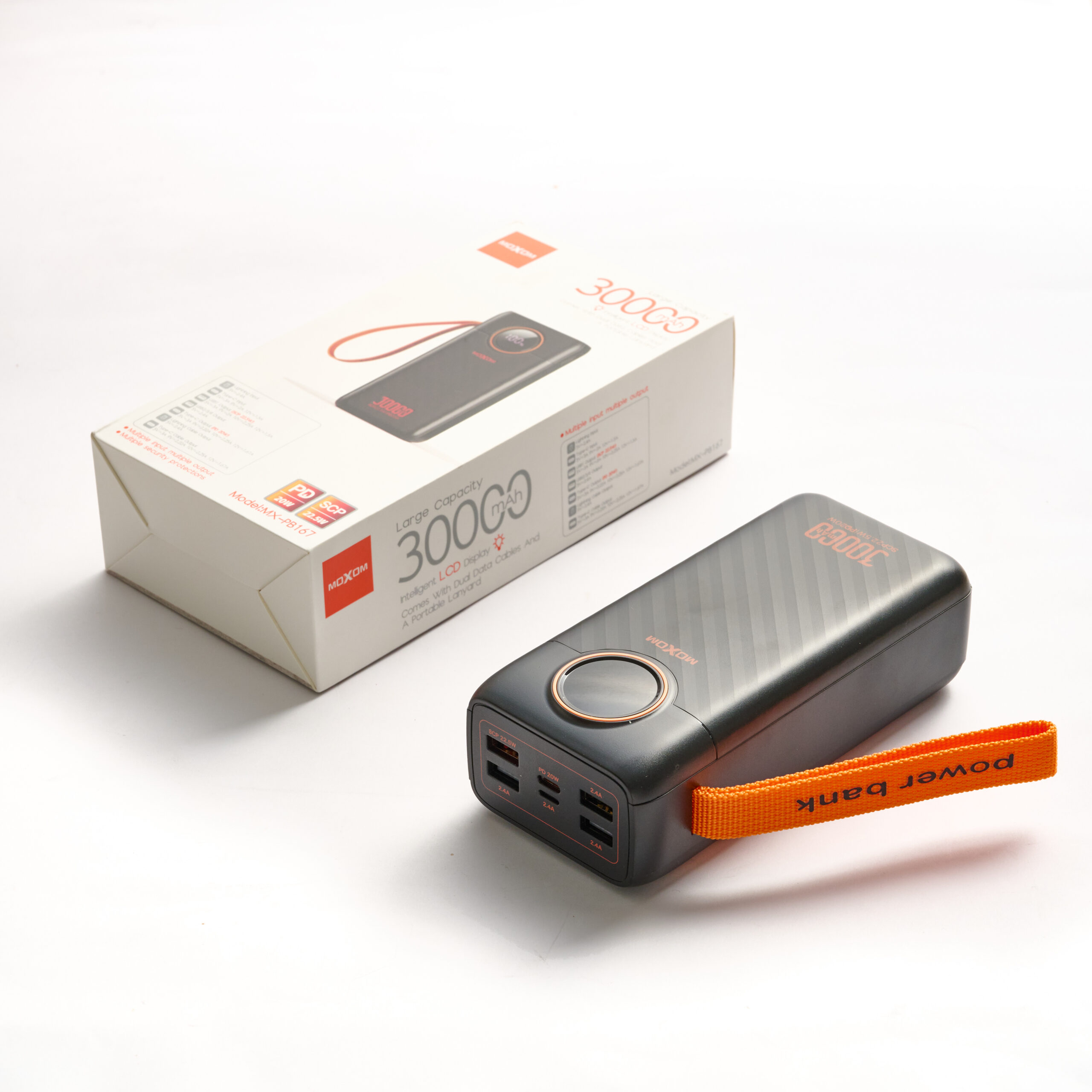 Copy of accessories36154 MOXOM power bank 30000 - الصورة 1